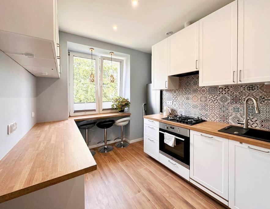 Apartamento Warsaw Concierge Wiatraczna Exterior foto